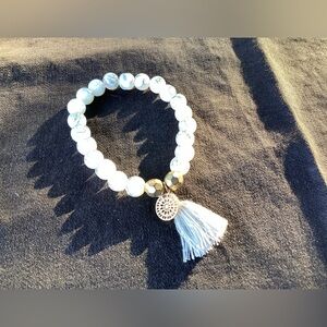 Marble Style Beaded Bracelet